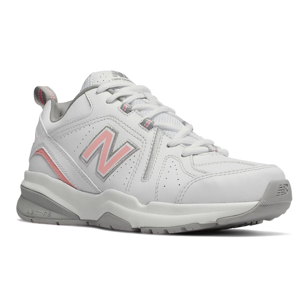 Women’s New Balance 608 v5 White, Pink & Grey Sneakers- Size 7 - Picture 5 of 11